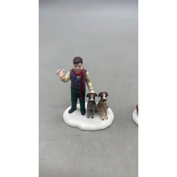 Heritage Village Collection "Vision Of A Christmas Past" Figurines pre-owned REA - Picture 4 of 12